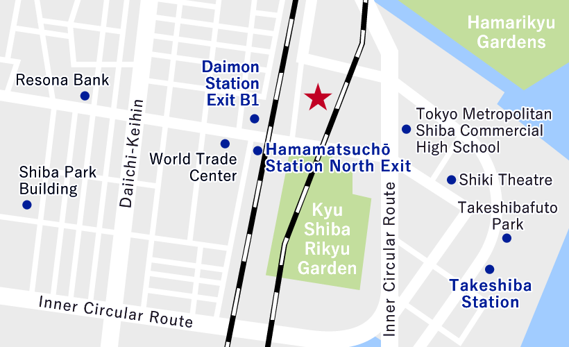 INTERCORE HEAD OFFICE MAP