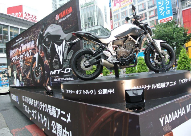 YAMAHA MT-07 渋谷ジャック